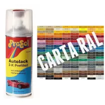 Vernice spray RAL SATINATO 2K