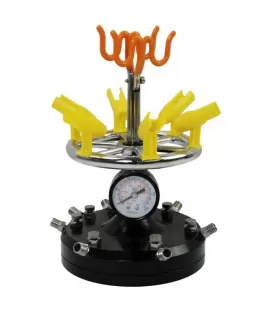 Soporte 8 aerógrafos sobremesa