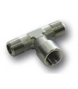Conector 3 salidas (2 Macho y 1 Hembra) 1/4