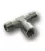 Conector 3 salidas (2 Macho y 1 Hembra) 1/4