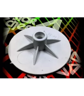 Piatto Velcro Lucidatura (11,50 cm) - filettatura 14MM