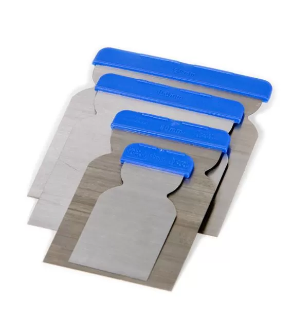 Set 4 espatulas métal mastic