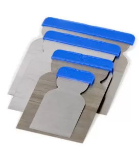 Set 4 espatulas metal putty