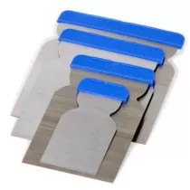 Set 4 espatulas metall-kitt