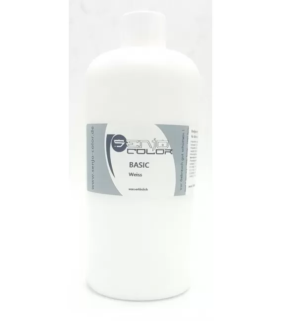 Die farbe Weiß Senjo Body Paint 500ml
