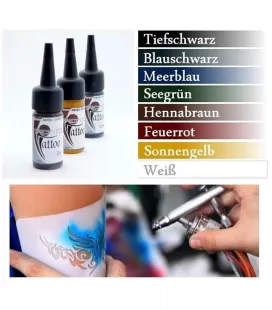 Tinta de tatuagem Tatuagem Temporária Senjo - 15ml