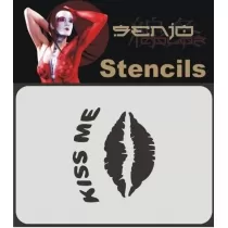Template Airbrush Kiss Me (10x15cm)