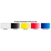 Set Pinturas Illustration Createx (6ud x 60ml)