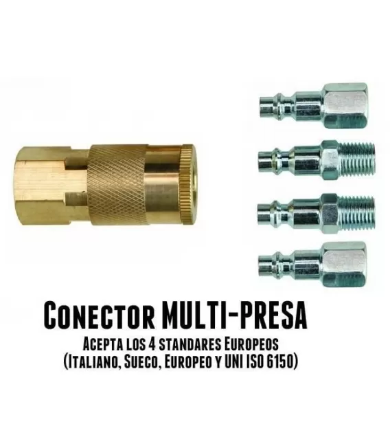 Hembra Multi Presa Conector