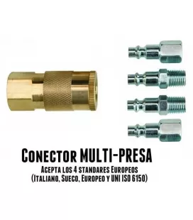 Hembra Multi Presa Conector
