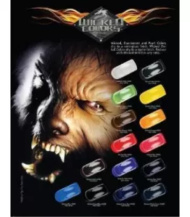 Set Pinturas Fuego Real Wicked (6ud x 60ml)