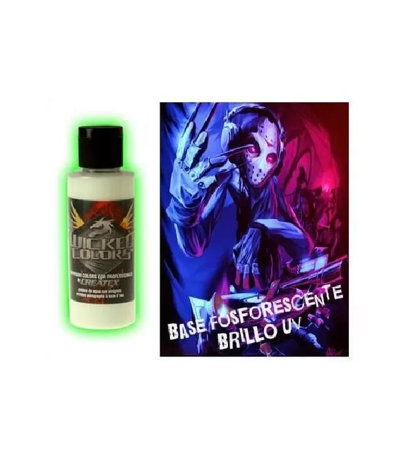 Pintura Fosforescente Wicked UV - 60ml