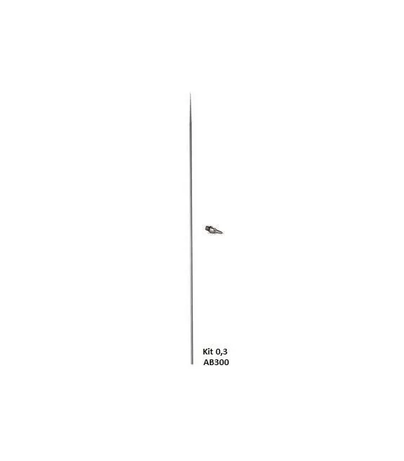 Kit Boquilla/Aguja 0,3mm AB300