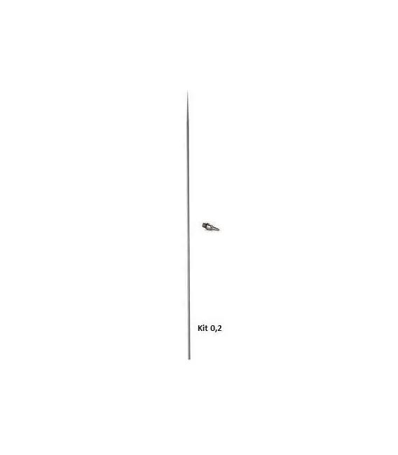 Kit Nozzle/Needle 0.2 mm for Rookie 3-in-1
