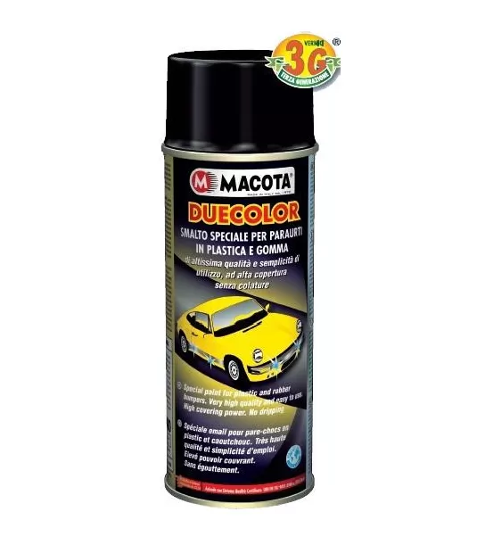 Vernice Spray 400ml Smalto Acrilico NERO RAL 9005 NON COLA ACRILU RAPIDO - Majonshop saldatura e