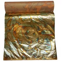 Libro Pan de Oro Variegatto Azul- Imitación (25 hojas)
