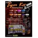 Set TIGRE des Peintures, des Textiles à lAérographe (10ud x 28 ml)