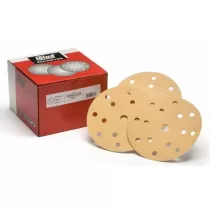 Lijas Disco Velcro Premium 150mm (P80 a P2000) - Caja 100ud