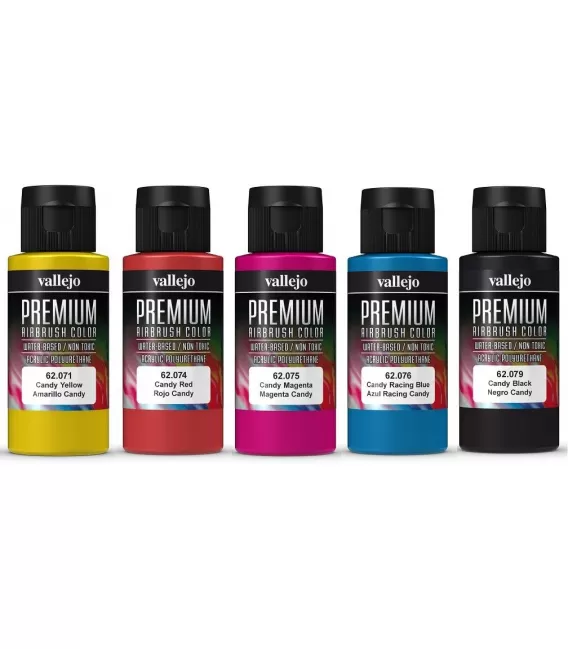 Packs Pinturas Vallejo Premium (60ml x 5ud) (-20%)