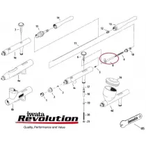 Recambios REVOLUTION Iwata (AR/BR/CR/BCR/SAR)