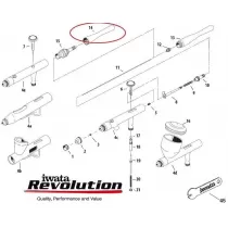 Recambios REVOLUTION Iwata (AR/BR/CR/BCR/SAR)