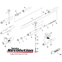 Recambios REVOLUTION Iwata (AR/BR/CR/BCR/SAR)