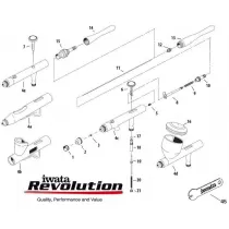 Recambios REVOLUTION Iwata (AR/BR/CR/BCR/SAR)
