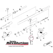 Recambios REVOLUTION Iwata (AR/BR/CR/BCR/SAR)