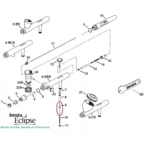 Recambios ECLIPSE Aerógrafo Iwata