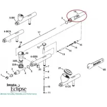 Peças ECLIPSE Aerógrafo Iwata