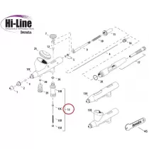 De rechange Aerografo Iwata HI LINE