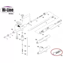 De rechange Aerografo Iwata HI LINE