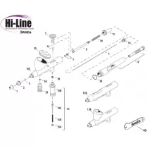 Ersatzteile HI-LINE Airbrush Iwata