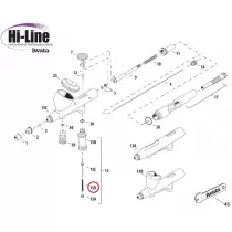 Spare Aerografo Iwata HI LINE
