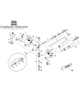 Recambios CUSTOM MICRON Aerógrafo Iwata