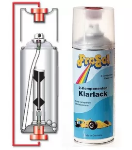 Spray Barniz Brillo Bicomponente