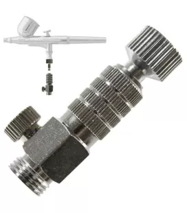 Enchufe Rápido con REGULADOR Aerógrafo 1/8