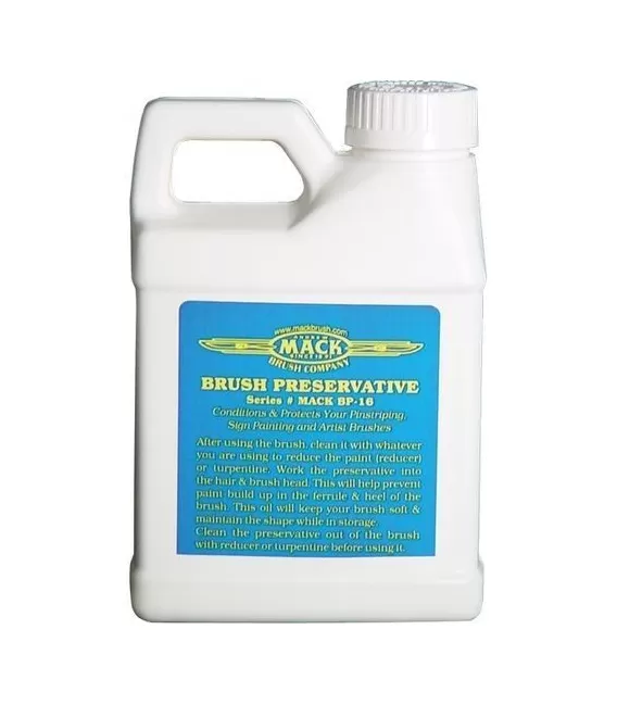 450ml Aceite protector Mack para pinceles