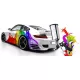 Painting Bilayer Racing Colors
