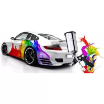Pintura Bicamada Racing Colors