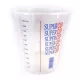 50ud Tazze di Vernice Mista 600ml