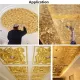Livro 25 Folhas Dourado - Strass
