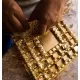Buch 25 Blatt-Gold - Imitation