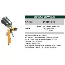 Gun P400 Mota (1.5 mm) (-30%)