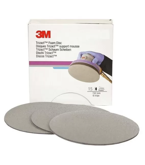 Discos 3M MINI Acabado Trizact 75mm (P1000 a P6000) - 5ud
