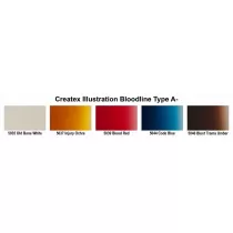 Pack Couleurs Createx Illustration Lignée de TYPE A