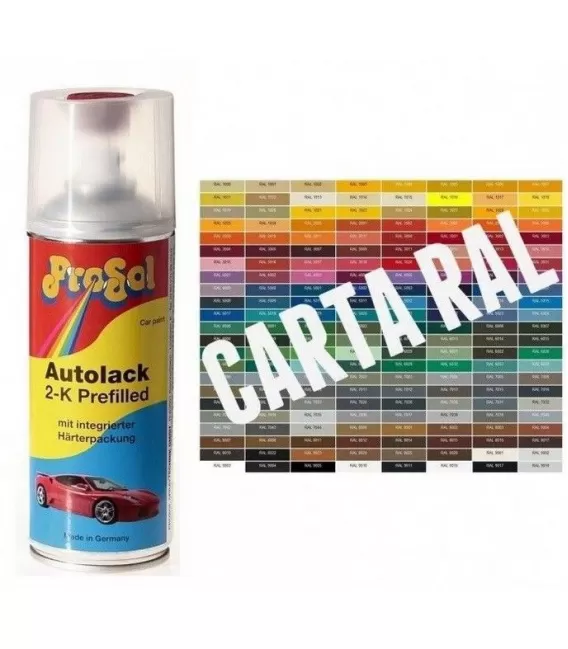 Spray 2K Pintura RAL BRILLO