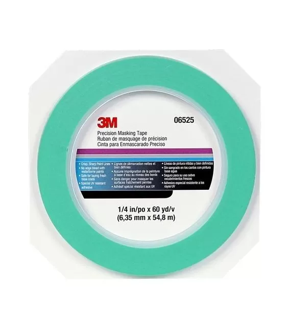 Ruban vert à la Menthe "Précision" de 3M (6mm x 54mtr)