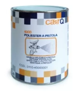 Putty Polyester spray Gun 1L + Cat