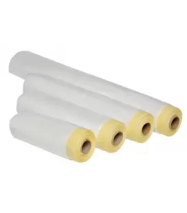Film plástico con cinta EMM (60cm x 25mtr)